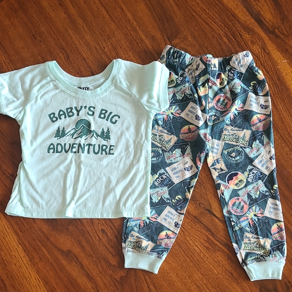 Monkey Bars Mint Green Baby Top (🛍 Bundle ANY 6/$36)